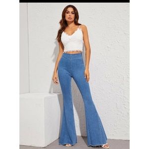 Flare leg jeans